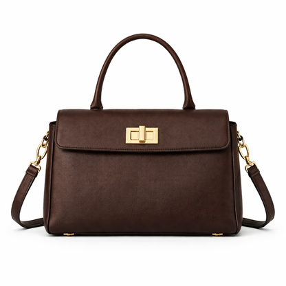 Orevano Retro Mini Crossbody Bag –  Shoulder Bag with Flap Closure